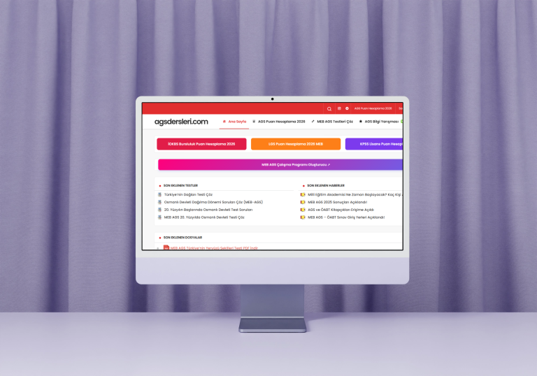agsdersleri.com – AGS Dersleri Platformu