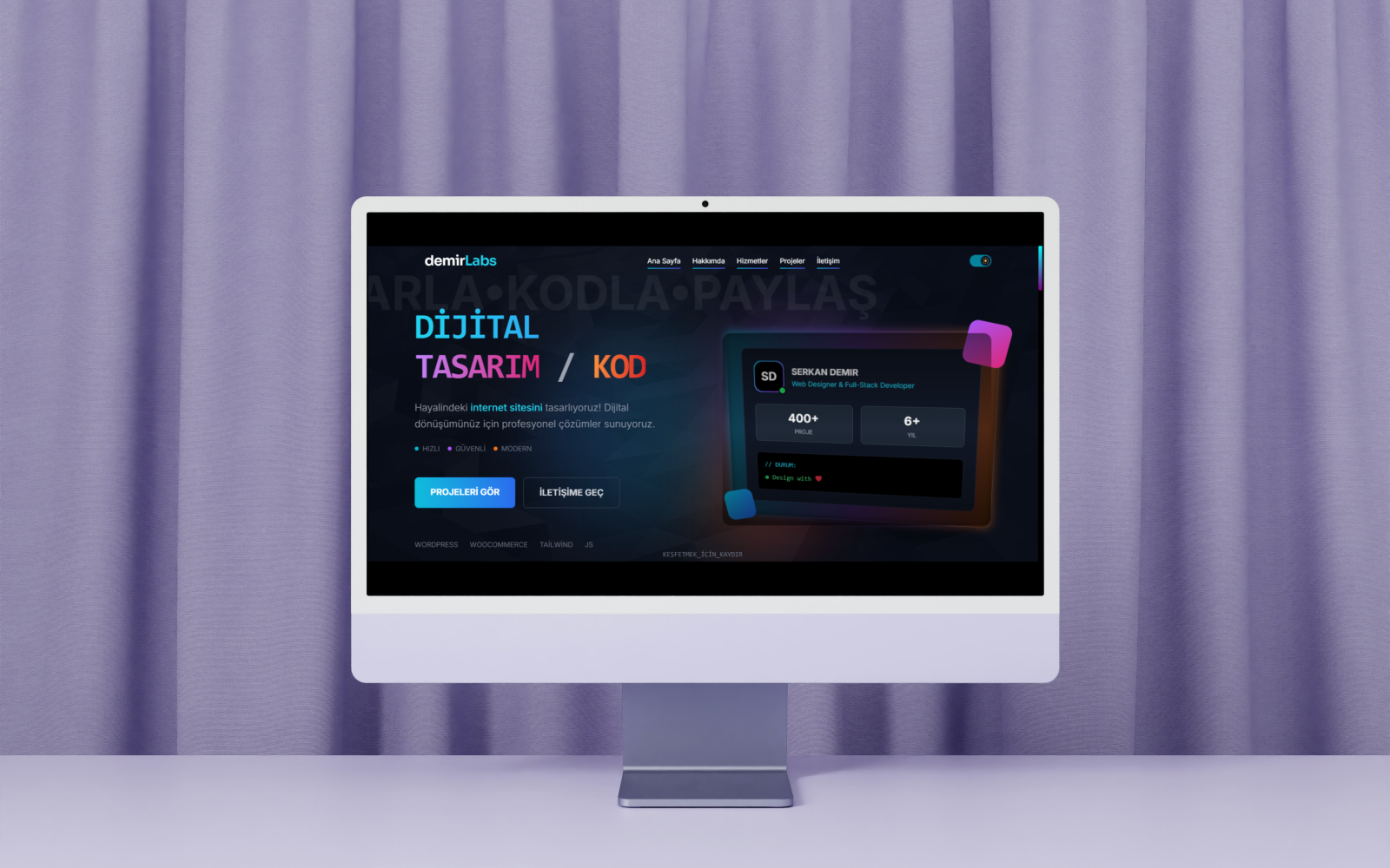 DemirLabs WordPress Teması – By DemirLabs